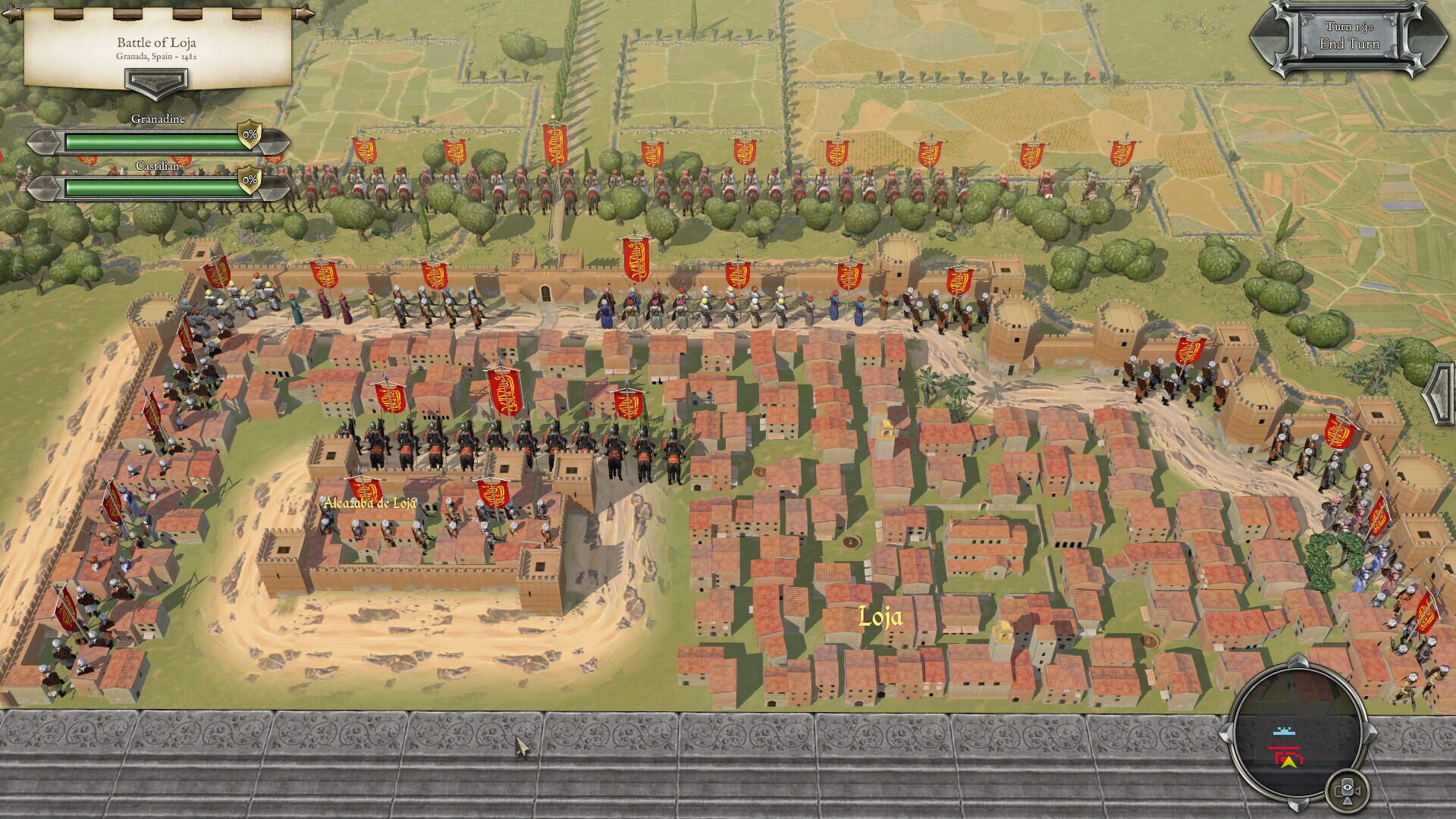 Screenshot for Field of Glory II: Medieval - Rise of the Swiss
