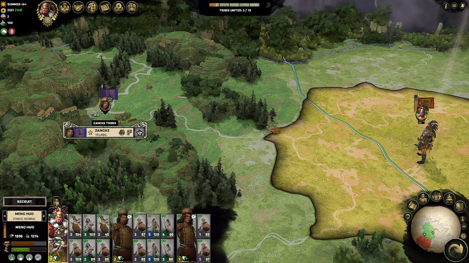 Screenshot for Total War: Three Kingdoms - The Furious Wild