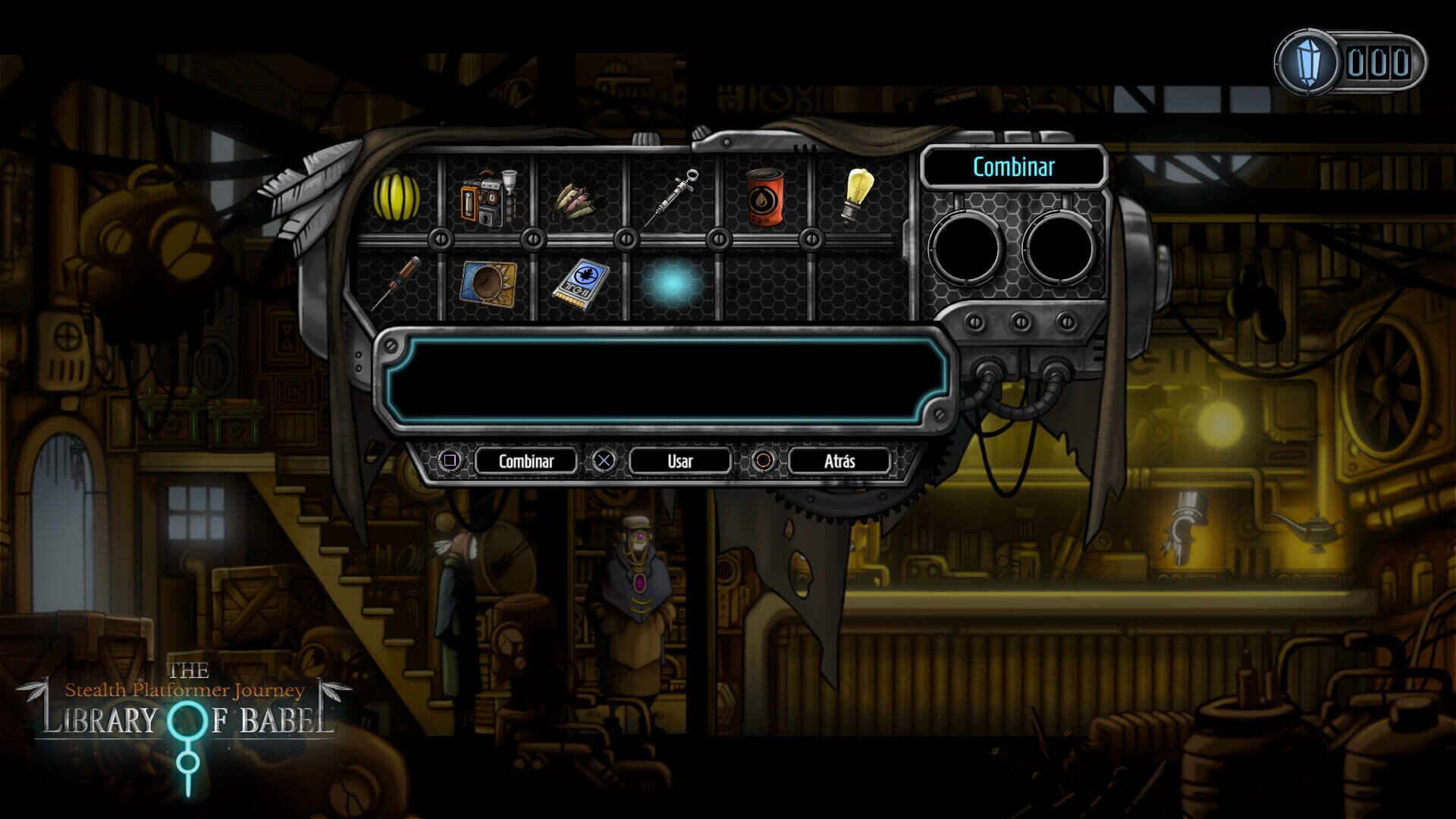 Screenshot for The Library of Babel