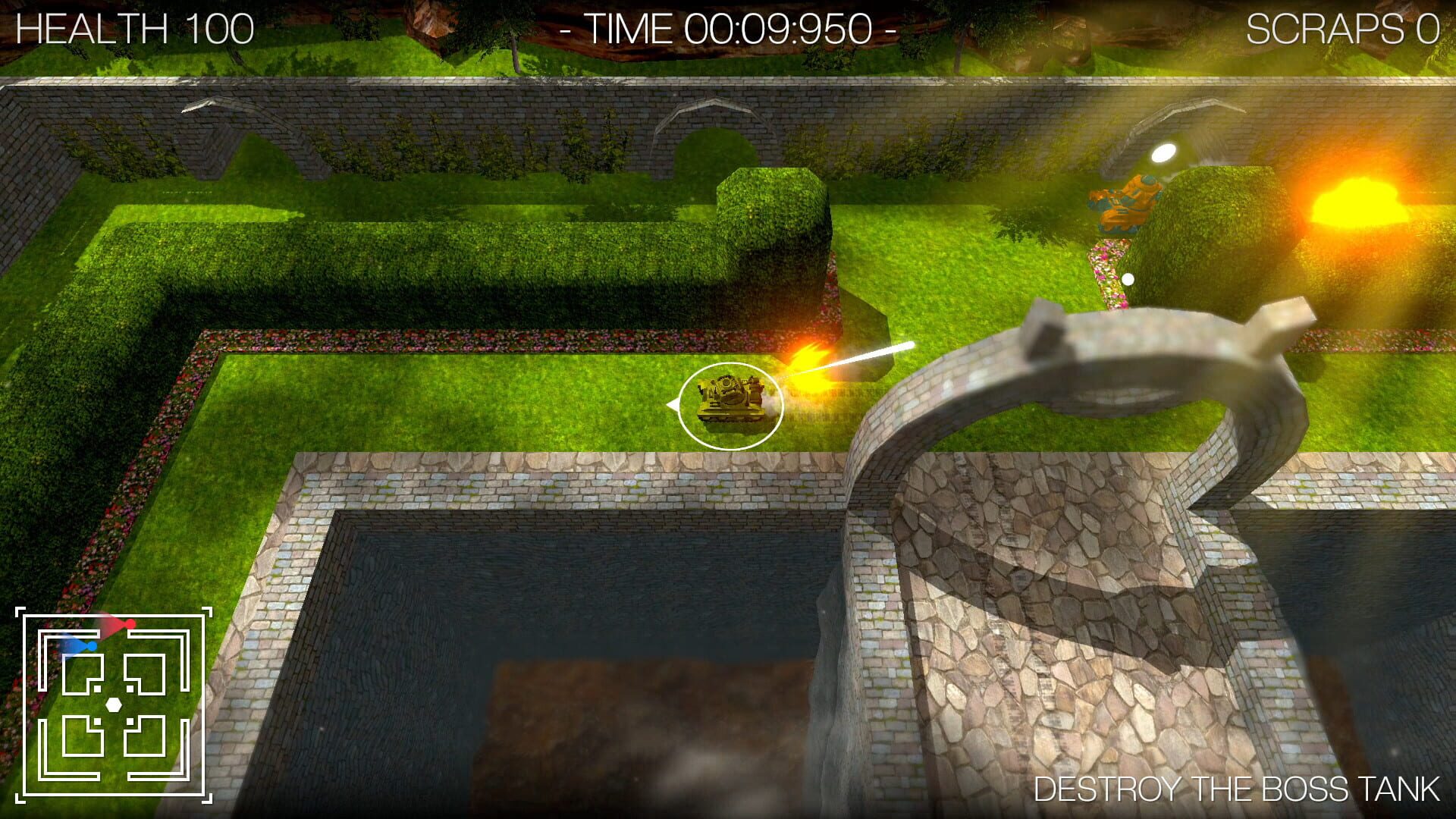Screenshot for Arenas of Tanks