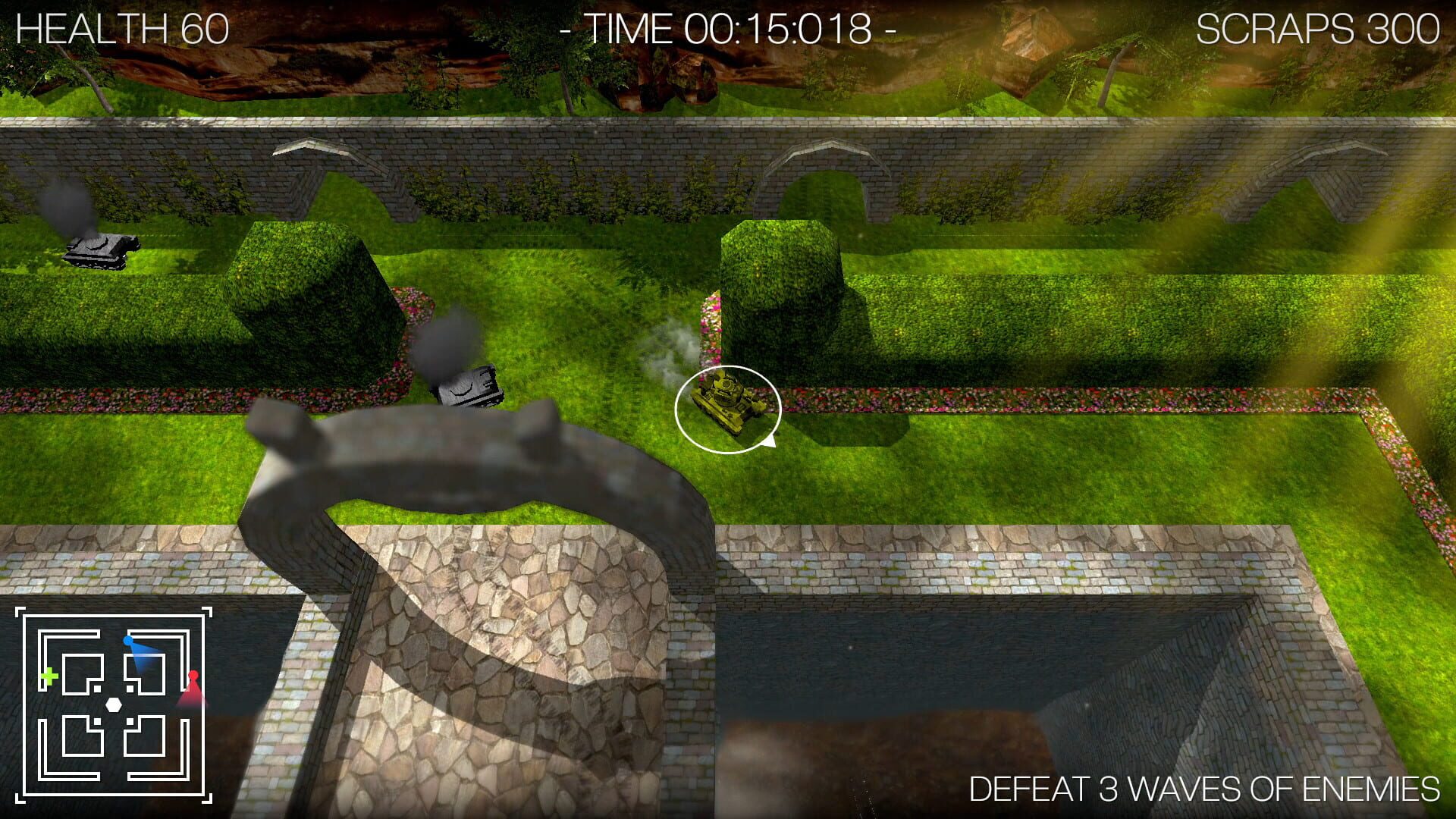 Screenshot for Arenas of Tanks