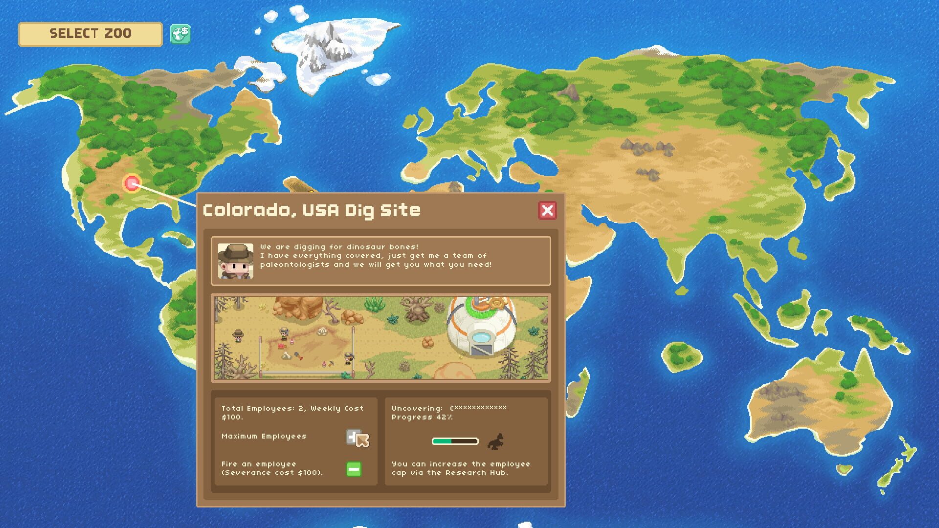Screenshot for Let's Build a Zoo: Dinosaur Island