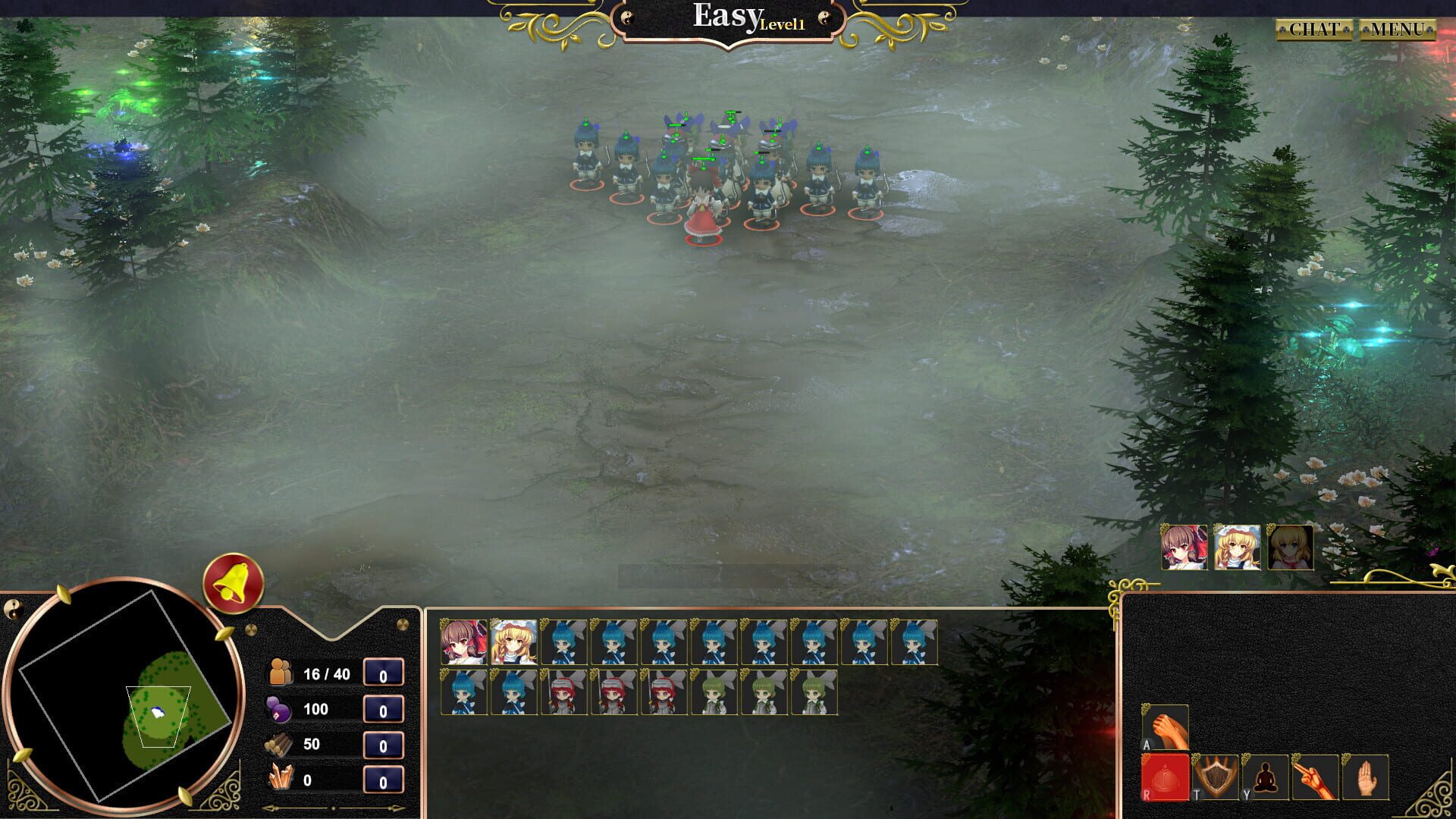 Screenshot for The Touhou Empires