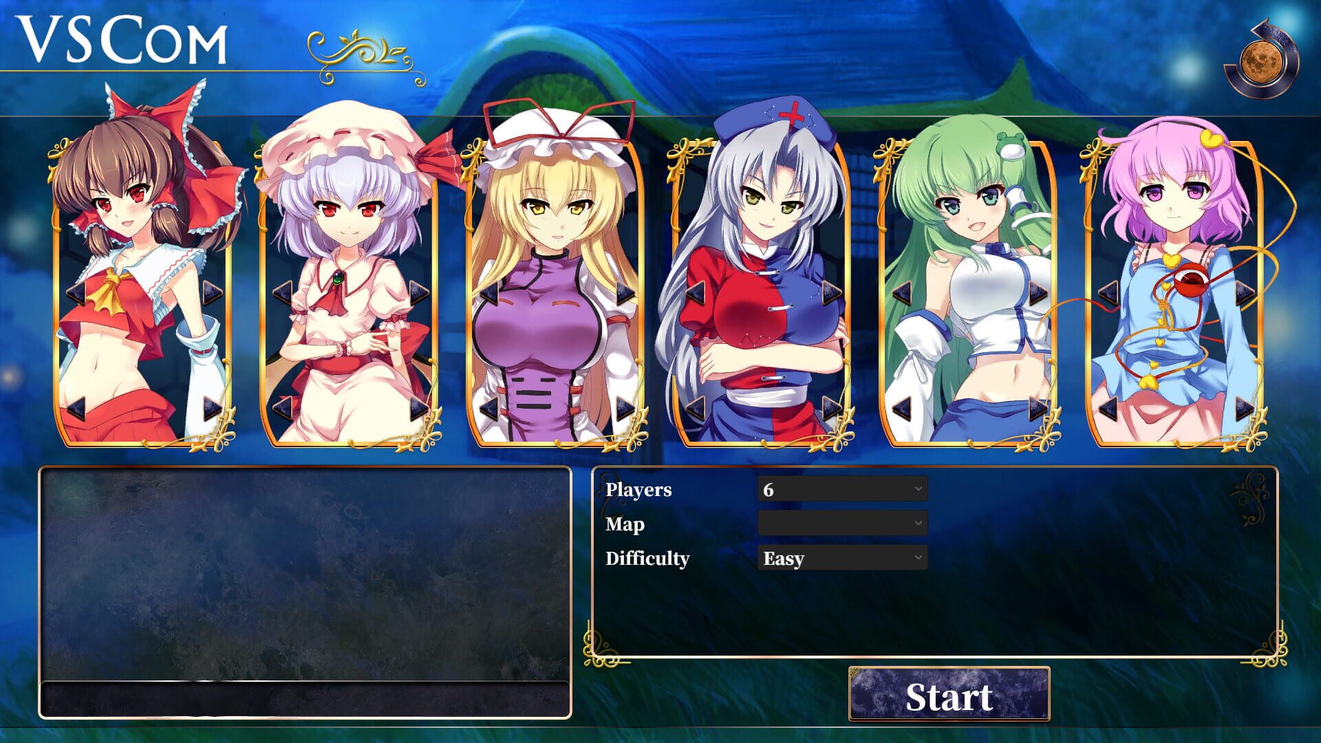 Screenshot for The Touhou Empires