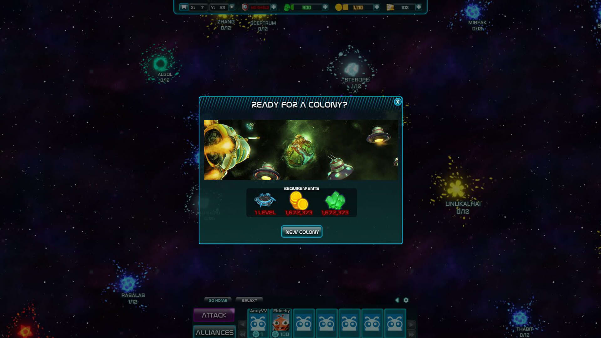 Screenshot for Galaxy Life