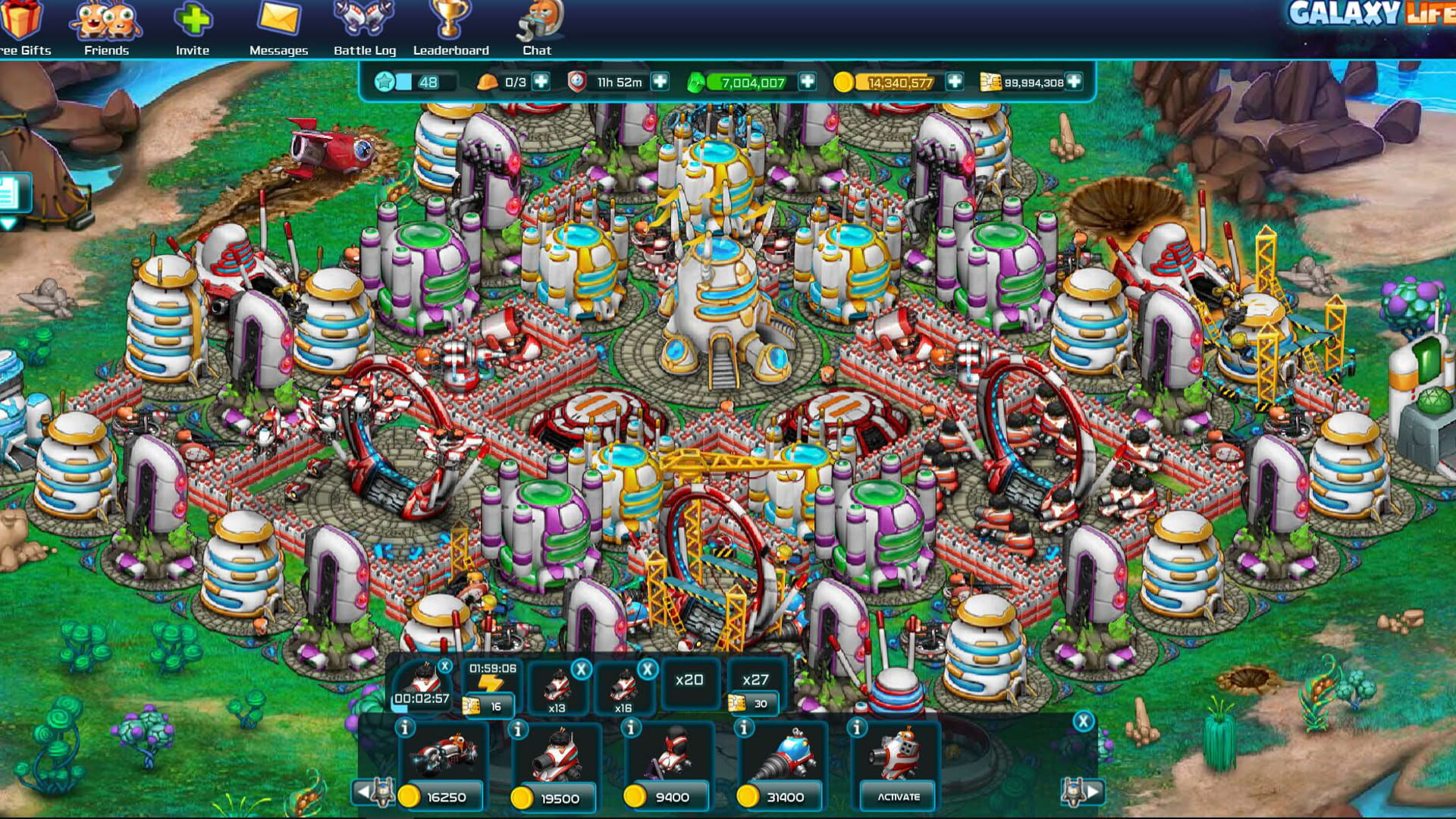 Screenshot for Galaxy Life