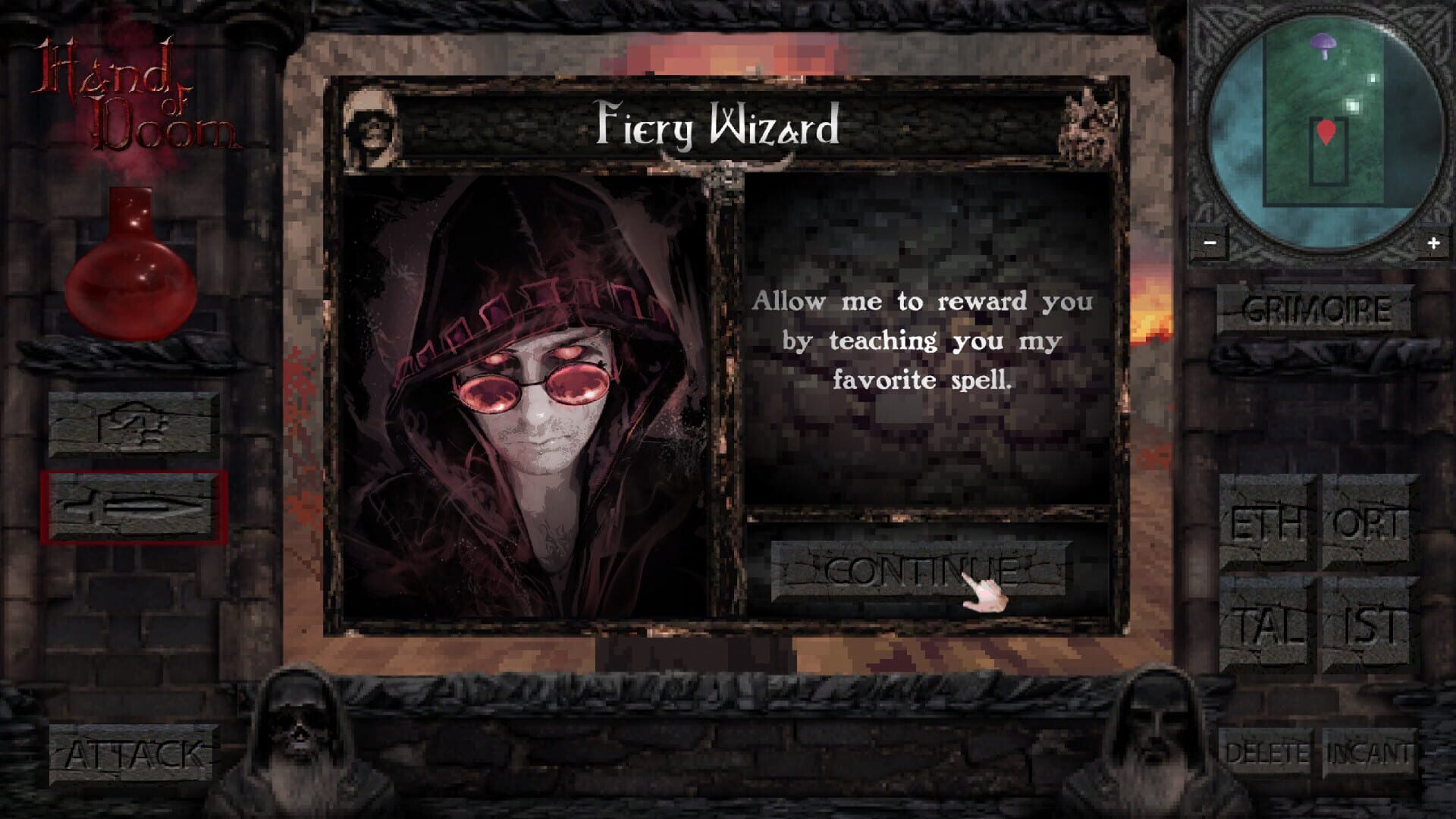 Screenshot for Hand of Doom