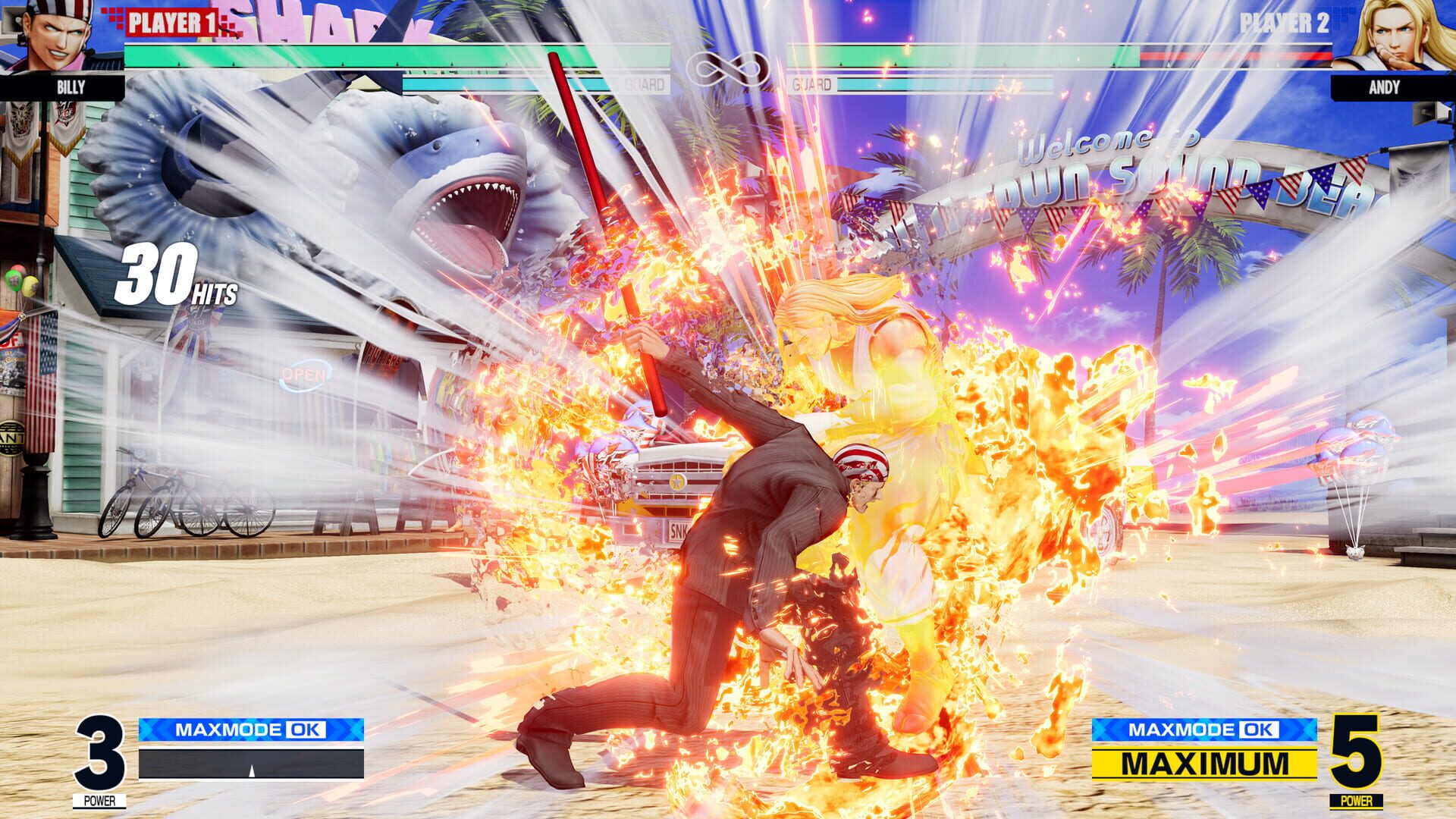 Screenshot for The King of Fighters XV: Characters Team South Town