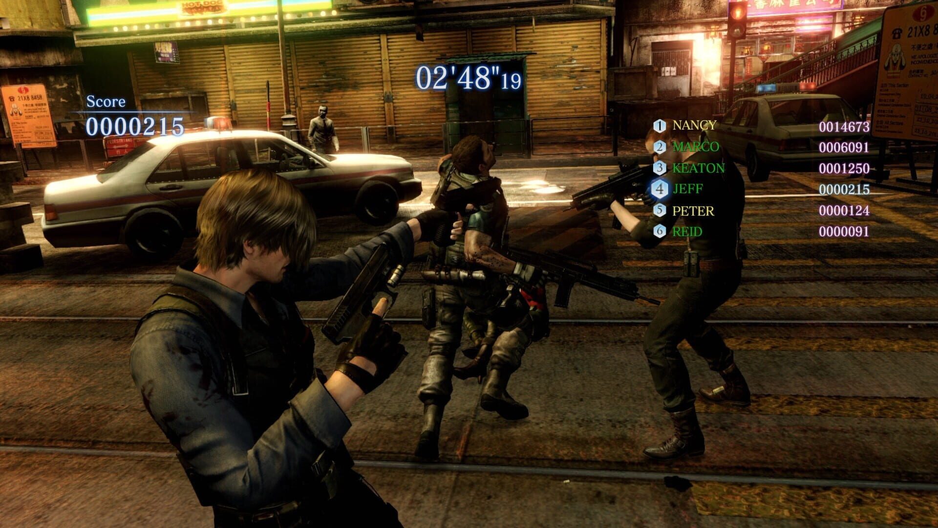 Screenshot for Resident Evil 6: Survivors Mode