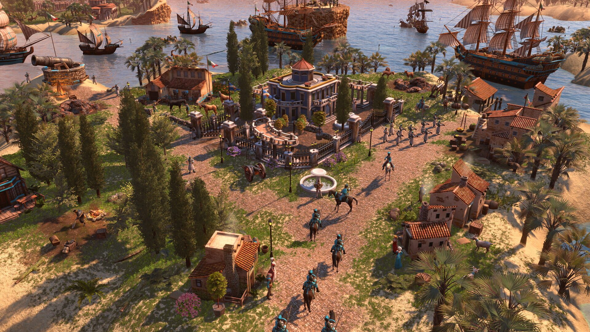 Screenshot for Age of Empires III: Definitive Edition - Knights of the Mediterranean