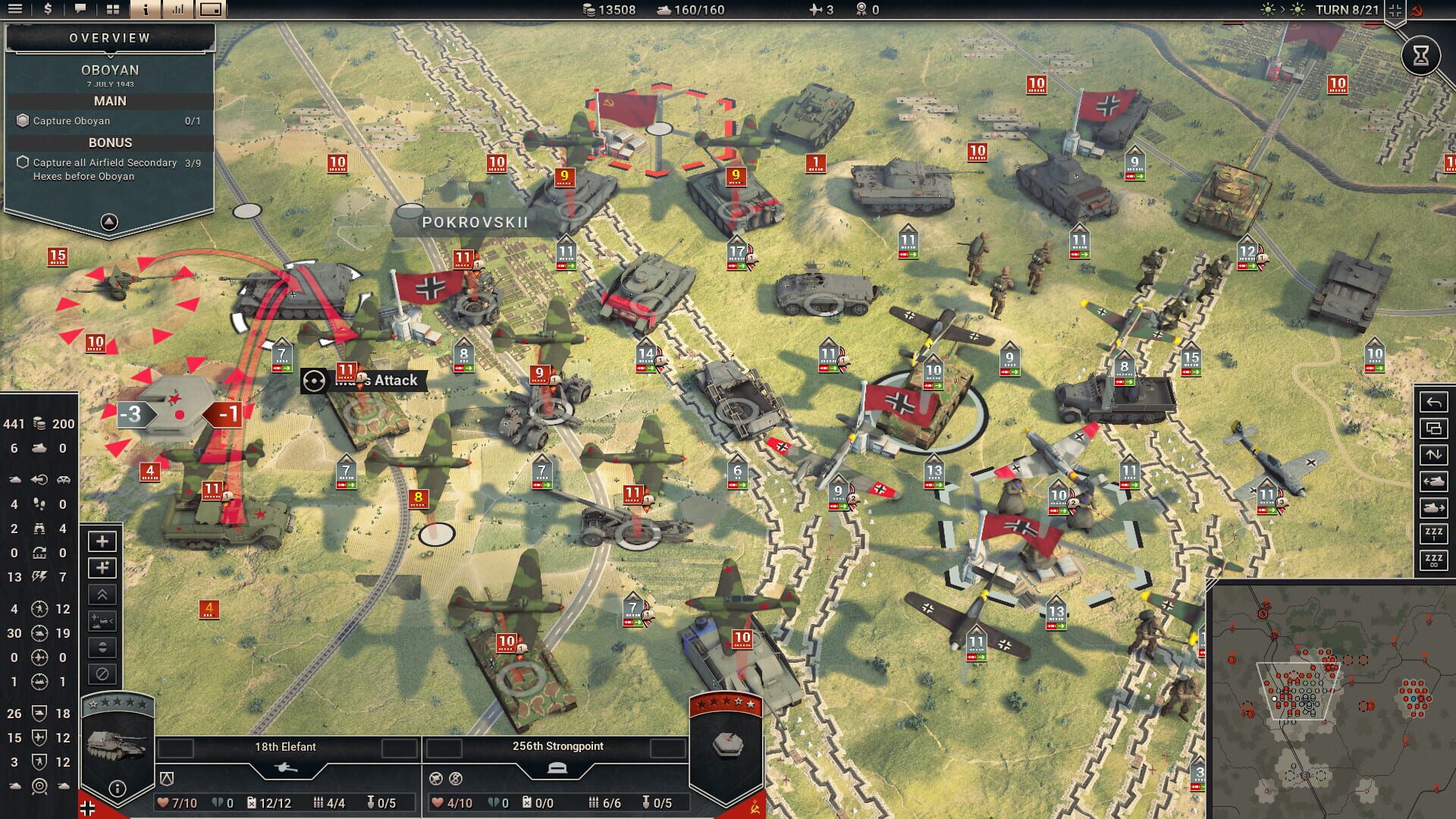 Screenshot for Panzer Corps 2: Axis Operations - 1943