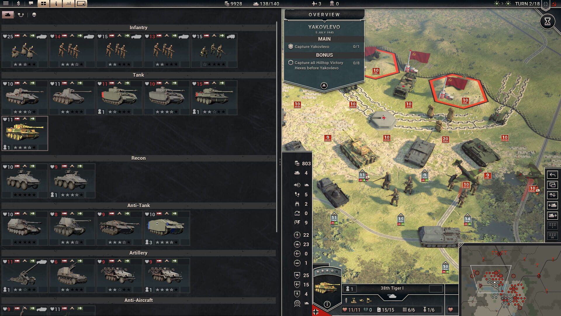 Screenshot for Panzer Corps 2: Axis Operations - 1943