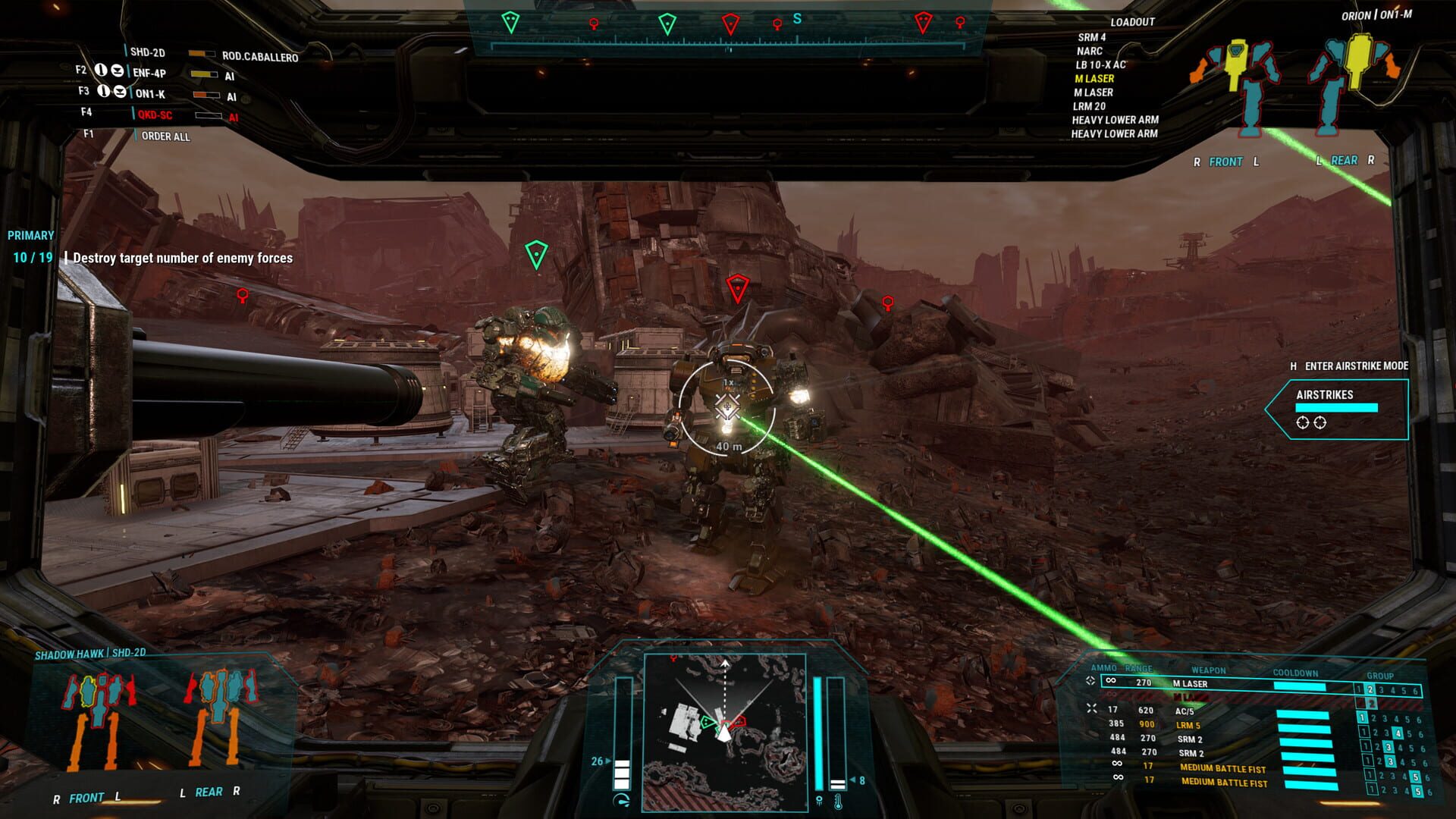 Screenshot for MechWarrior 5: Mercenaries - Call to Arms