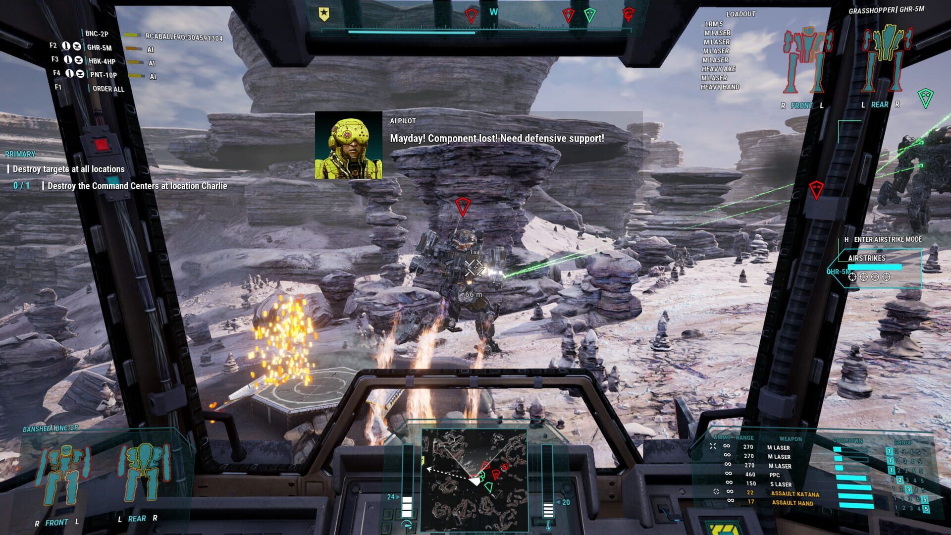 Screenshot for MechWarrior 5: Mercenaries - Call to Arms