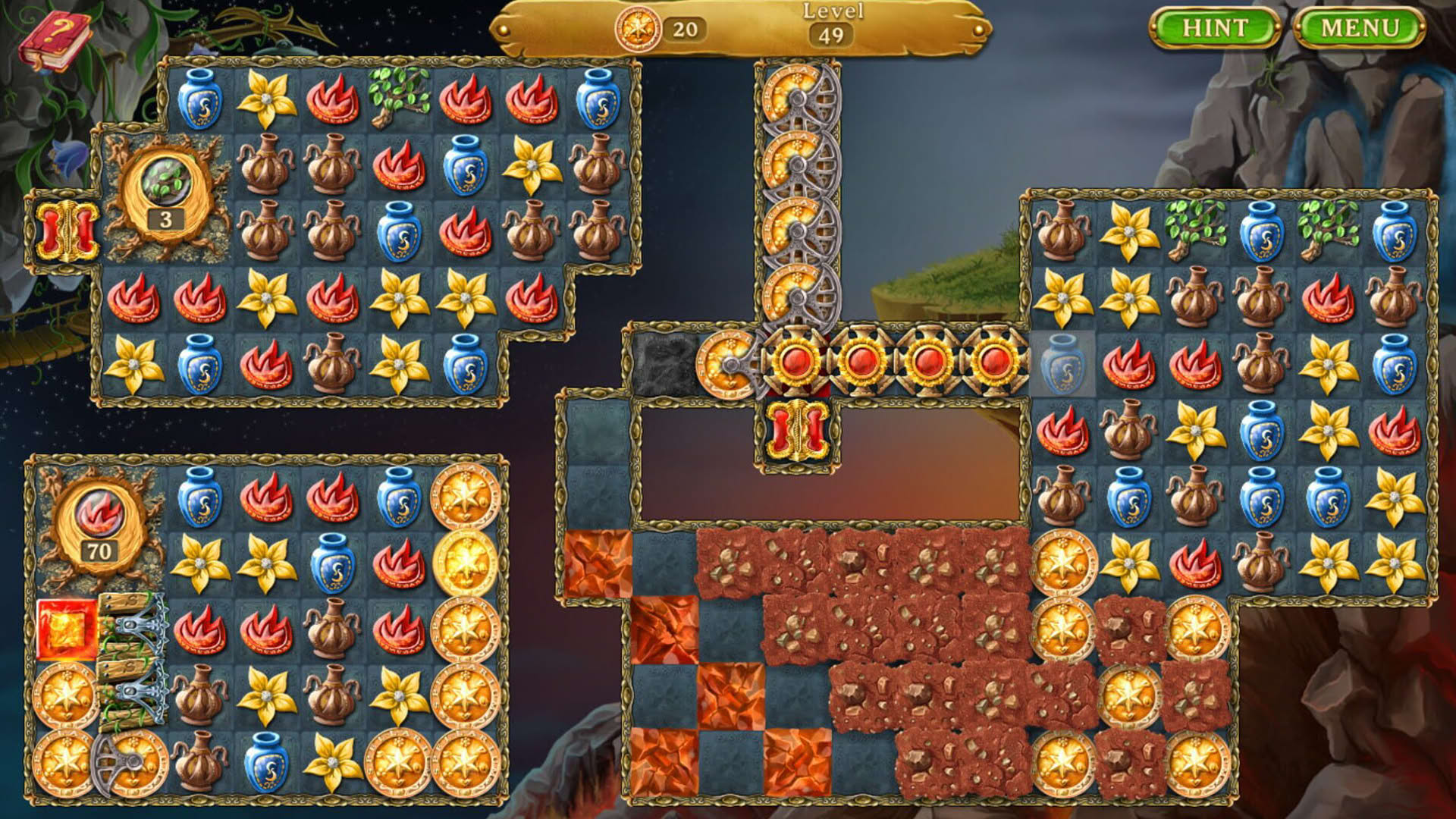 Screenshot for Spellarium 8 Match 3 Puzzle
