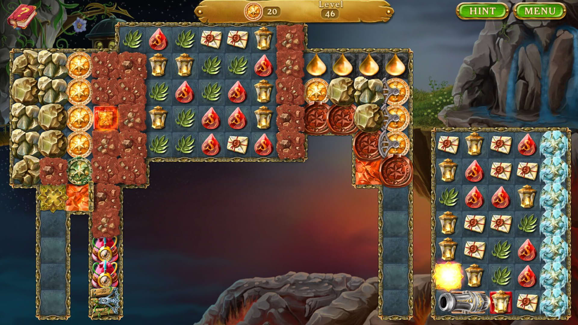 Screenshot for Spellarium 8 Match 3 Puzzle