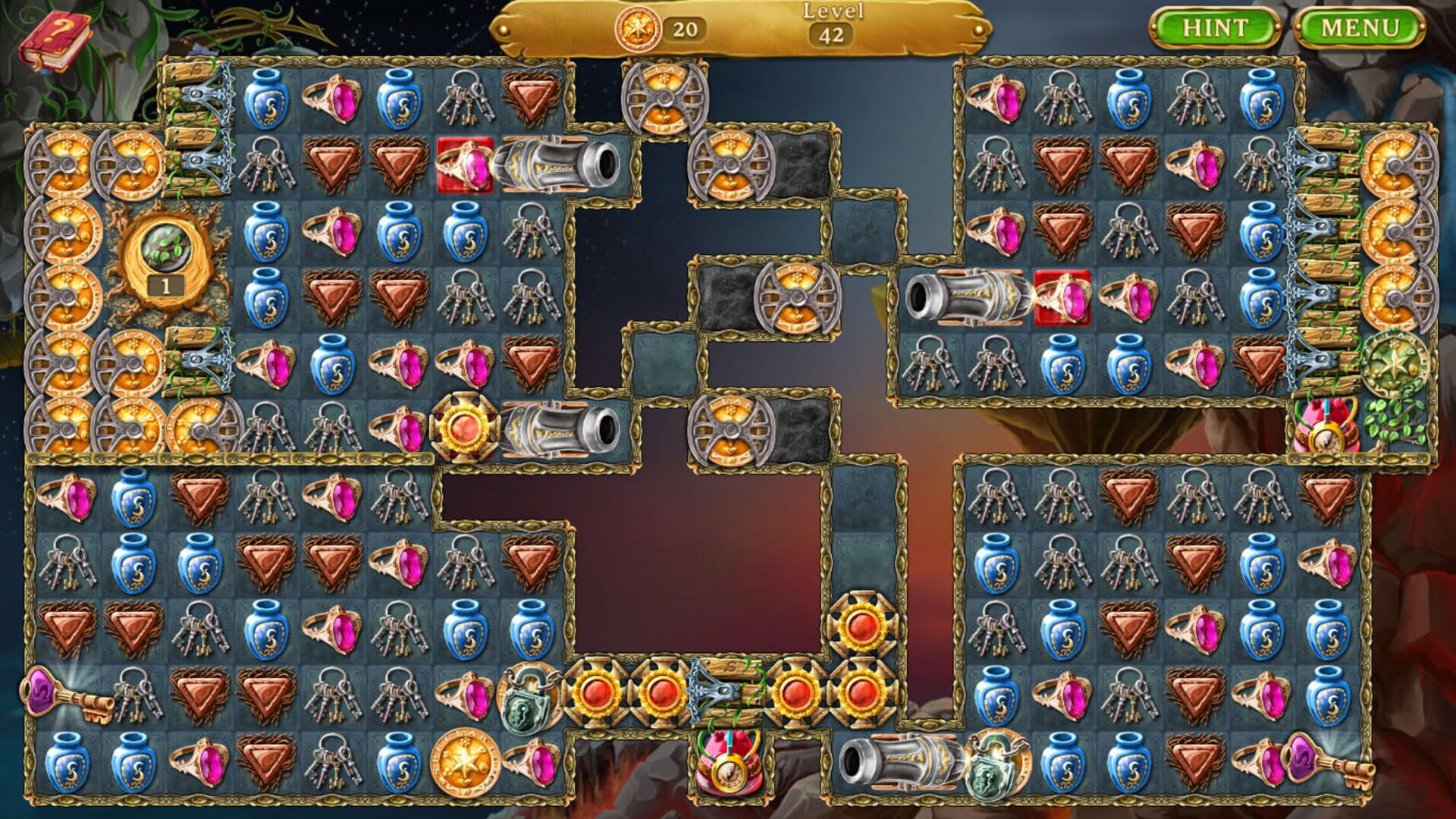 Screenshot for Spellarium 8 Match 3 Puzzle