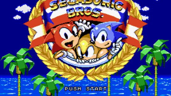 Screenshot for SegaSonic Bros.