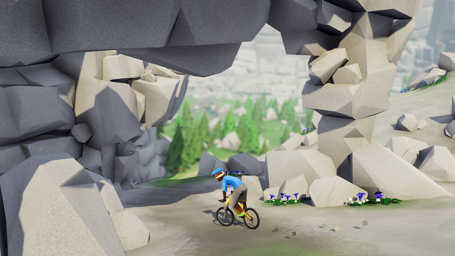 Screenshot for Lonely Mountains: Downhill - Misty Peak