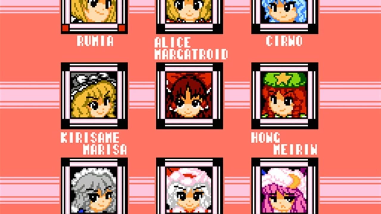 Screenshot for Touhou Rock Maiden FC