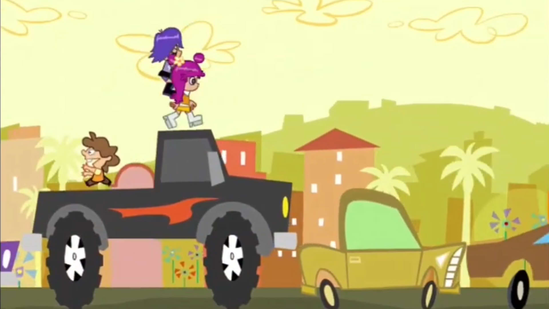 Screenshot for Hi Hi Puffy AmiYumi: World Tour