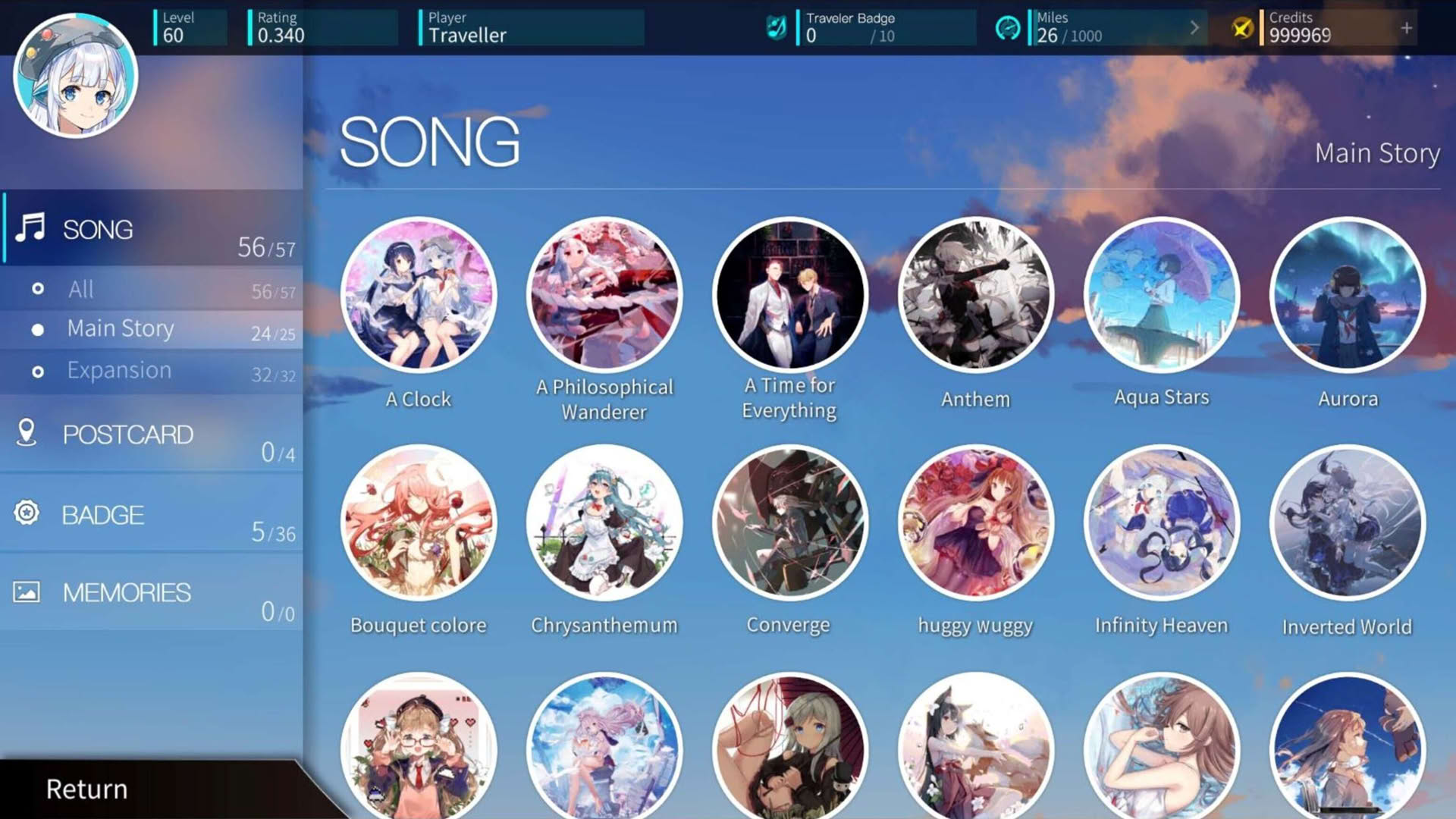 Screenshot for Rotaeno