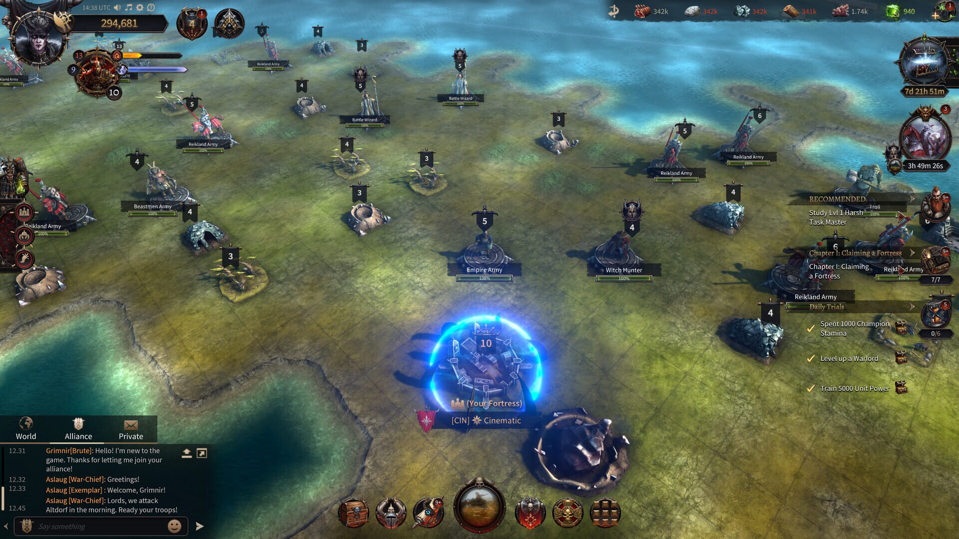 Screenshot for Warhammer: Chaos & Conquest