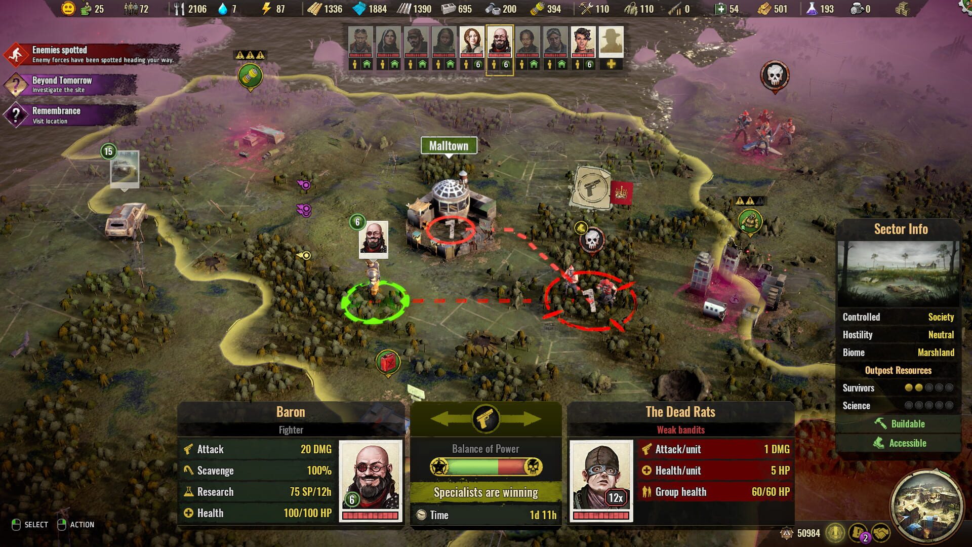 Screenshot for Surviving the Aftermath: New Alliances