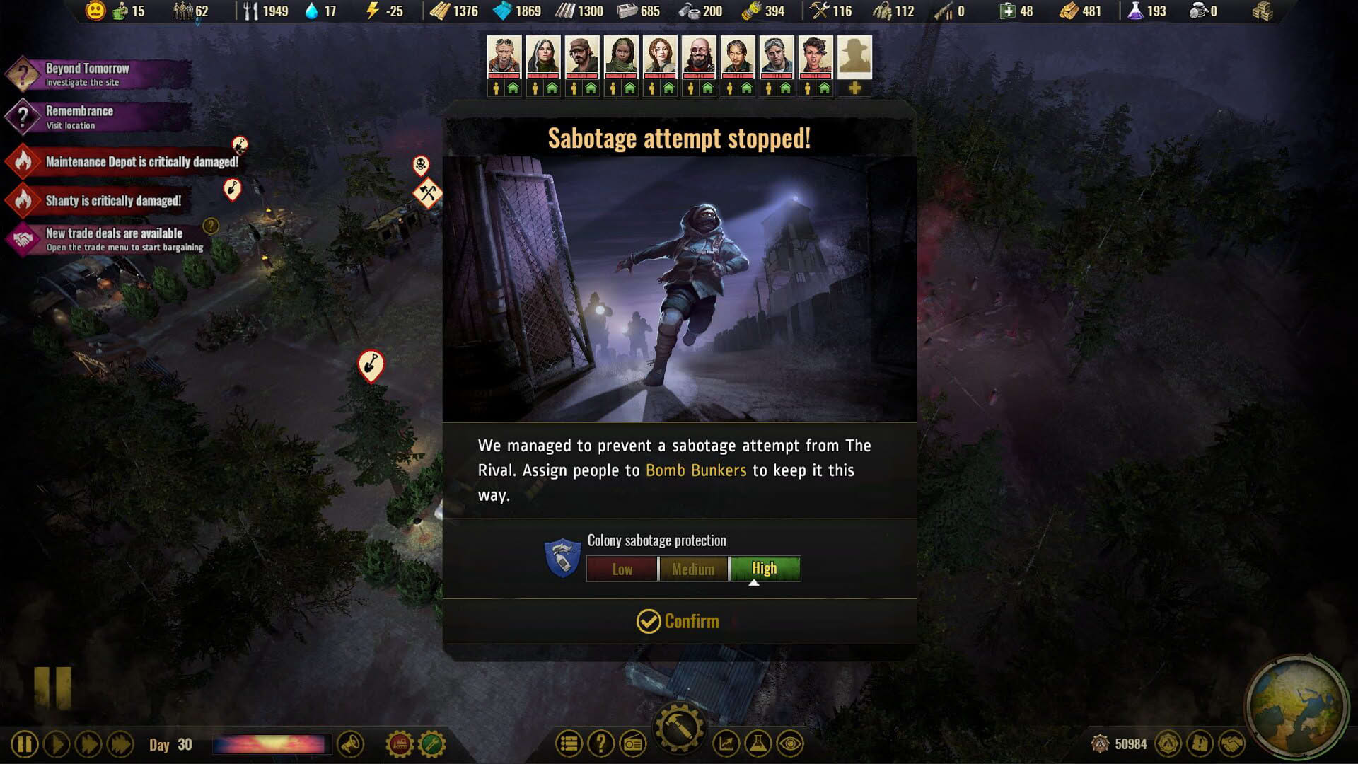 Screenshot for Surviving the Aftermath: New Alliances