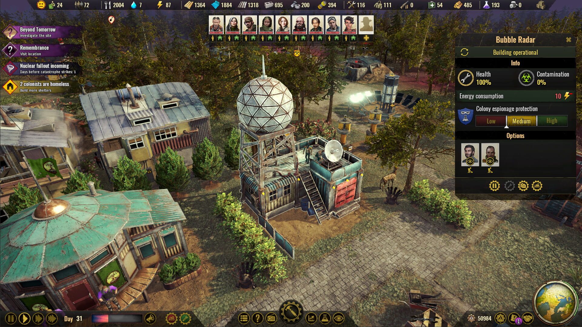 Screenshot for Surviving the Aftermath: New Alliances