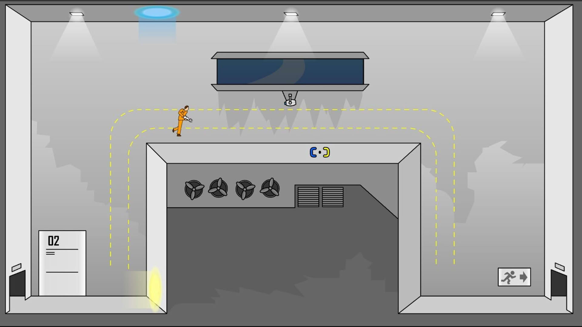 Screenshot for Portal: The Flash Version