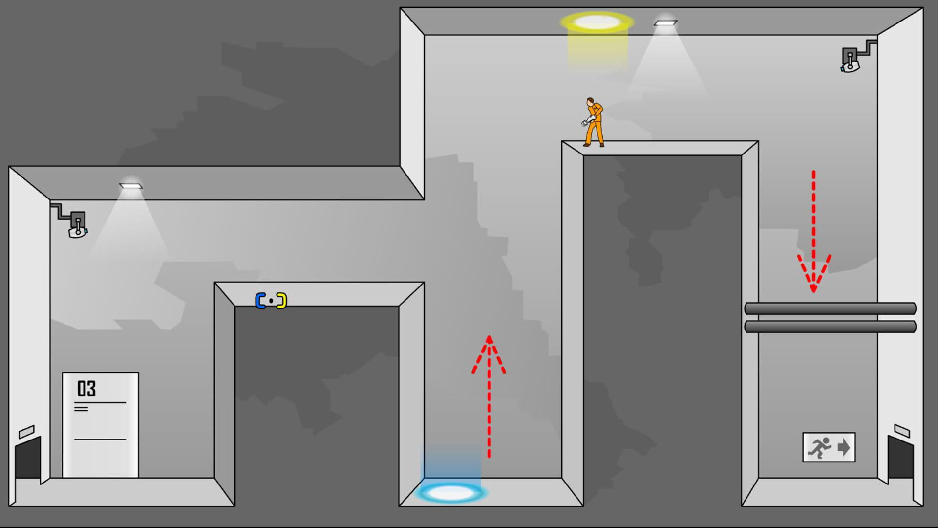 Screenshot for Portal: The Flash Version