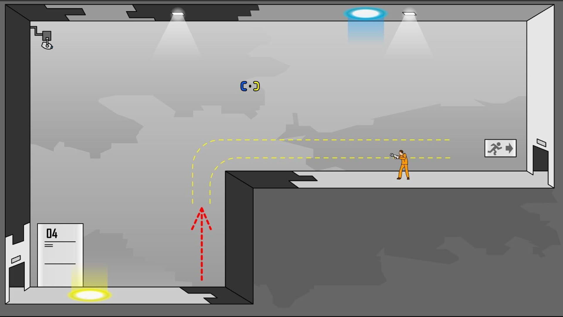 Screenshot for Portal: The Flash Version