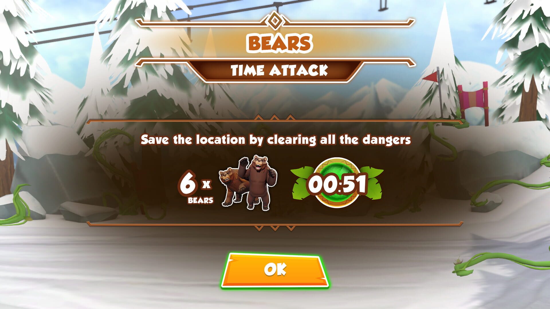 Screenshot for Jumanji: The Curse Returns - Winter Resort