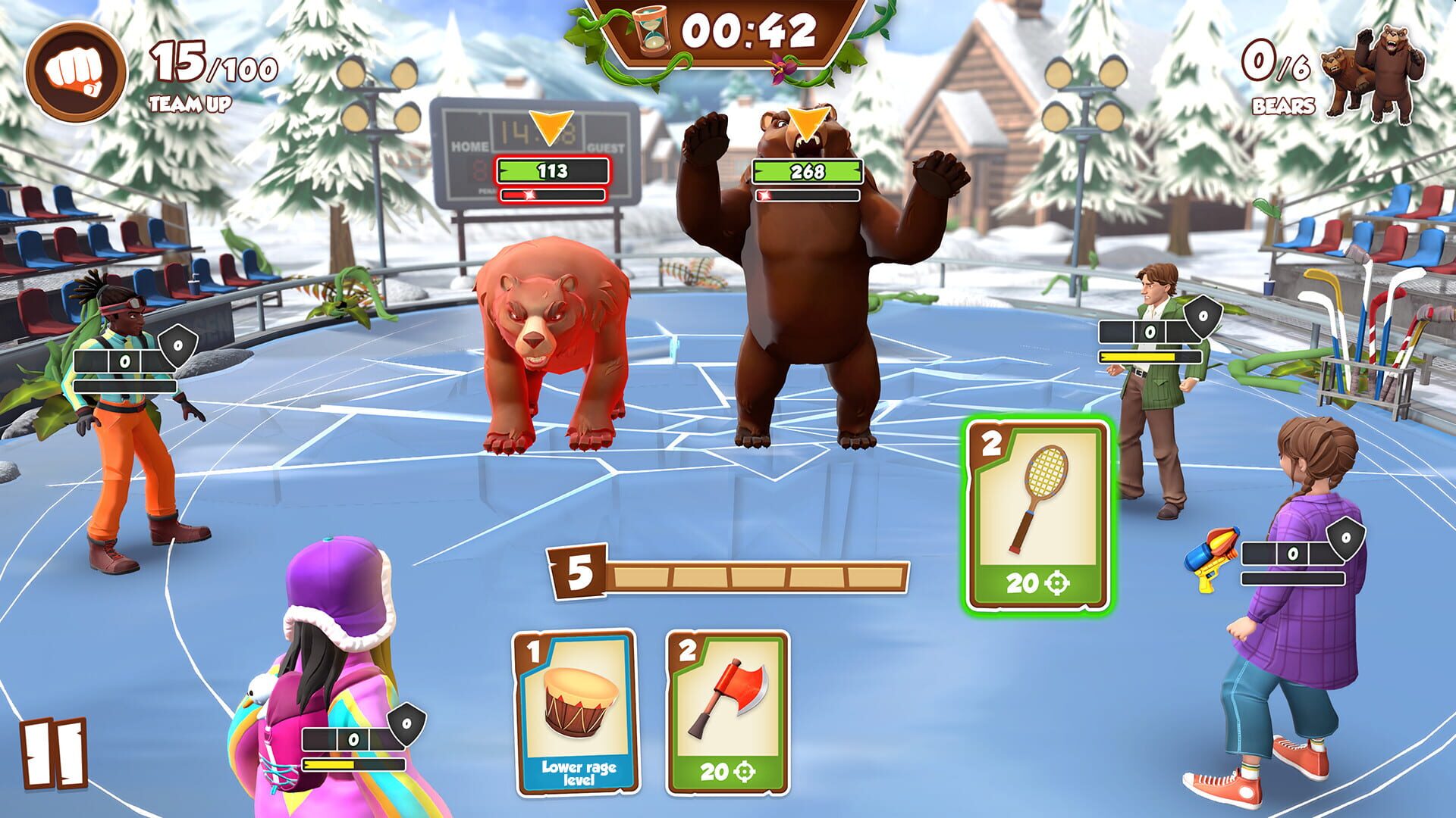 Screenshot for Jumanji: The Curse Returns - Winter Resort