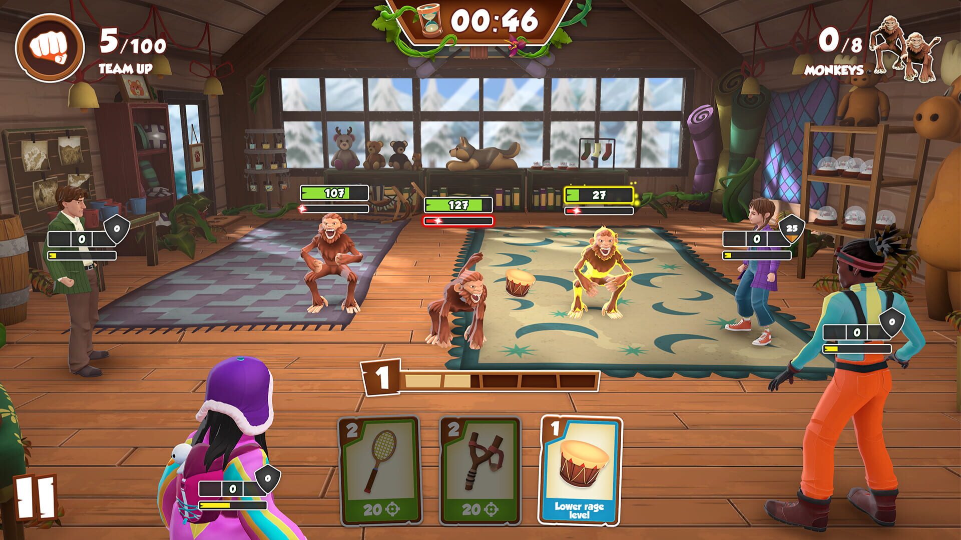 Screenshot for Jumanji: The Curse Returns - Winter Resort