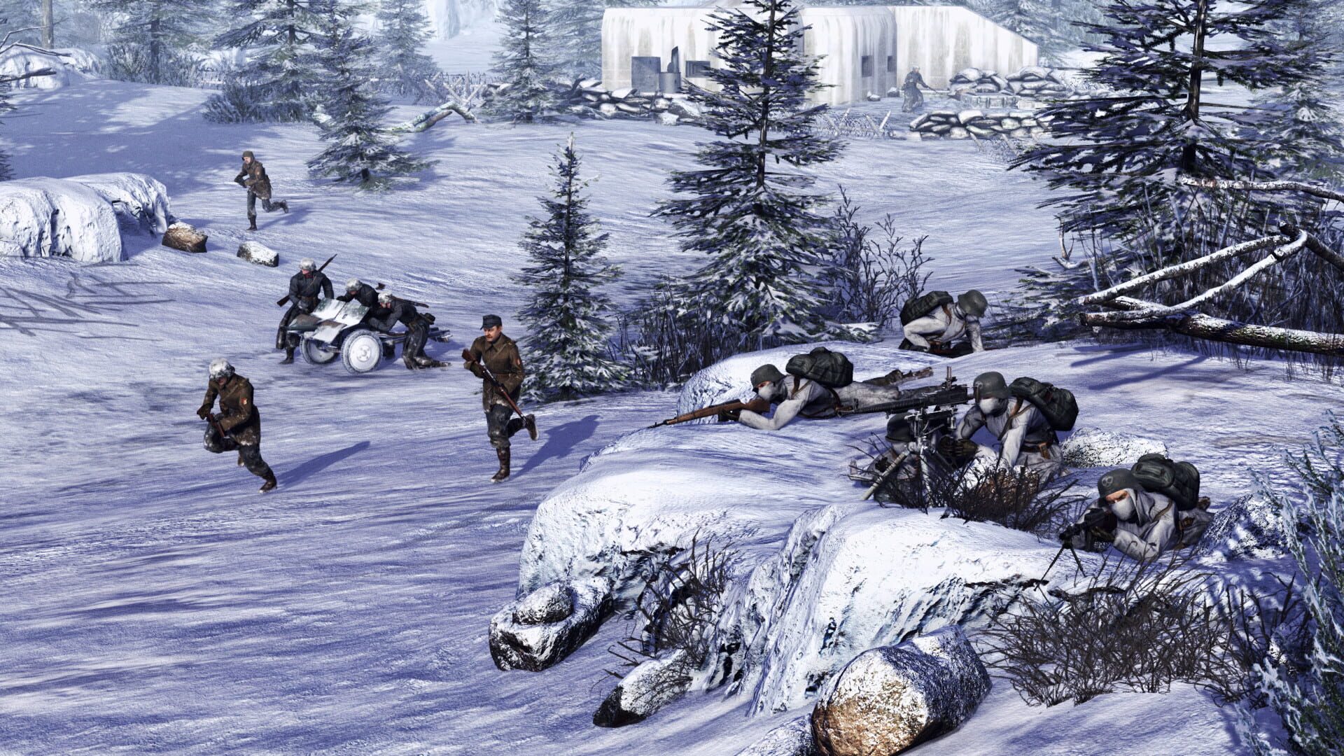 Screenshot for Call to Arms: Gates of Hell - Talvisota