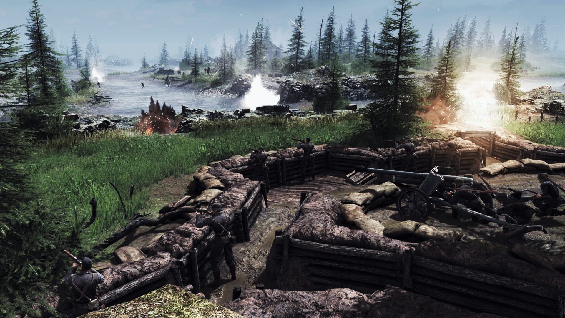 Screenshot for Call to Arms: Gates of Hell - Talvisota
