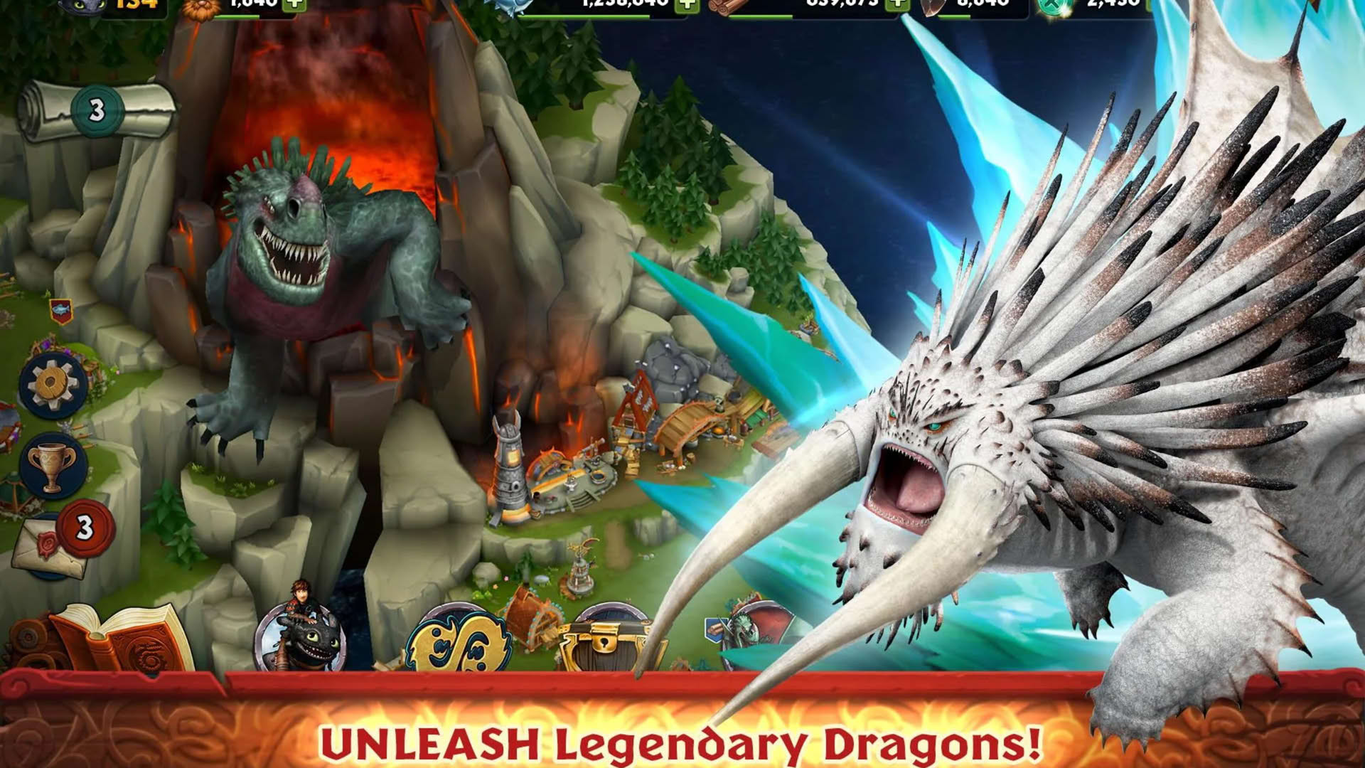 Screenshot for Dragons: Rise of Berk