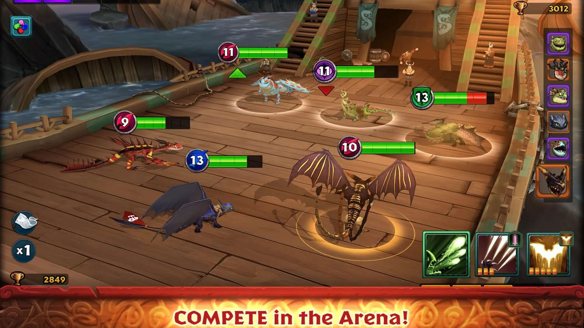 Screenshot for Dragons: Rise of Berk