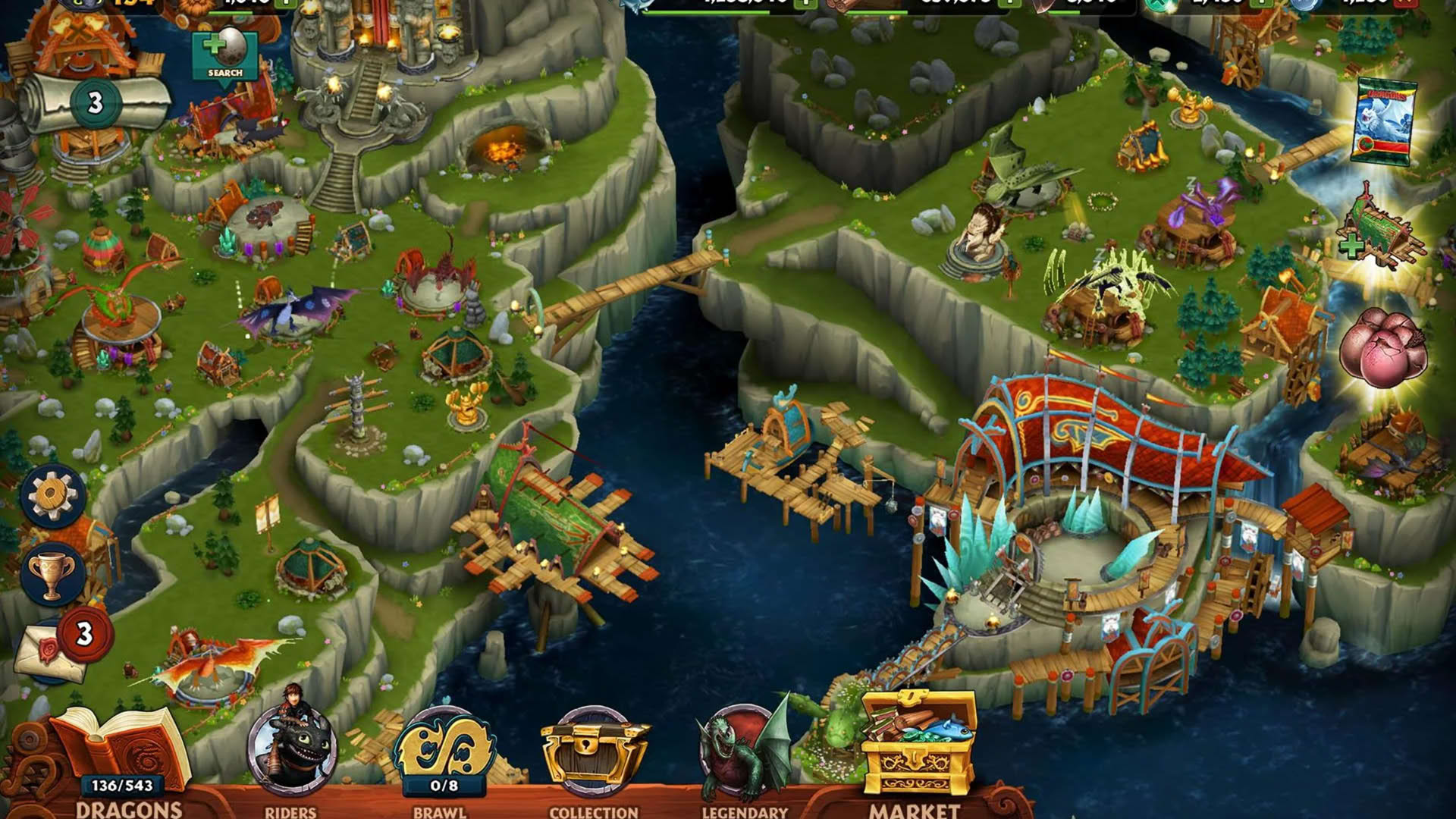 Screenshot for Dragons: Rise of Berk