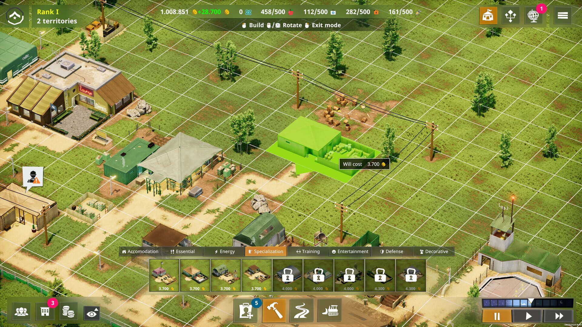 Screenshot for One Military Camp
