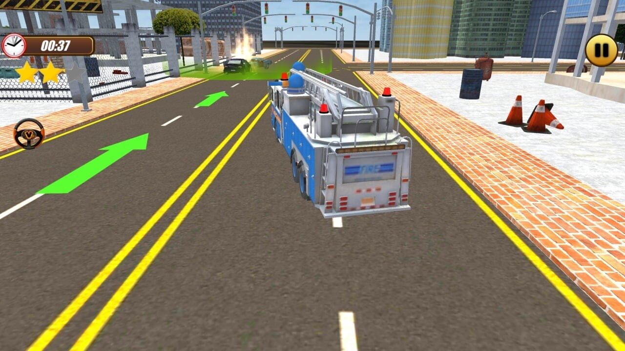 Screenshot for Fire Truck Simulator