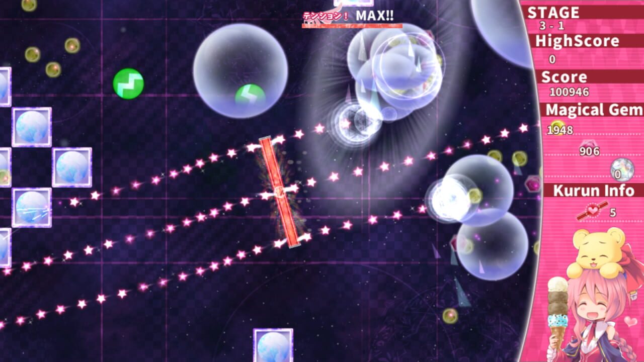 Screenshot for Magical Stick Girl Miracle Kurun Survival!