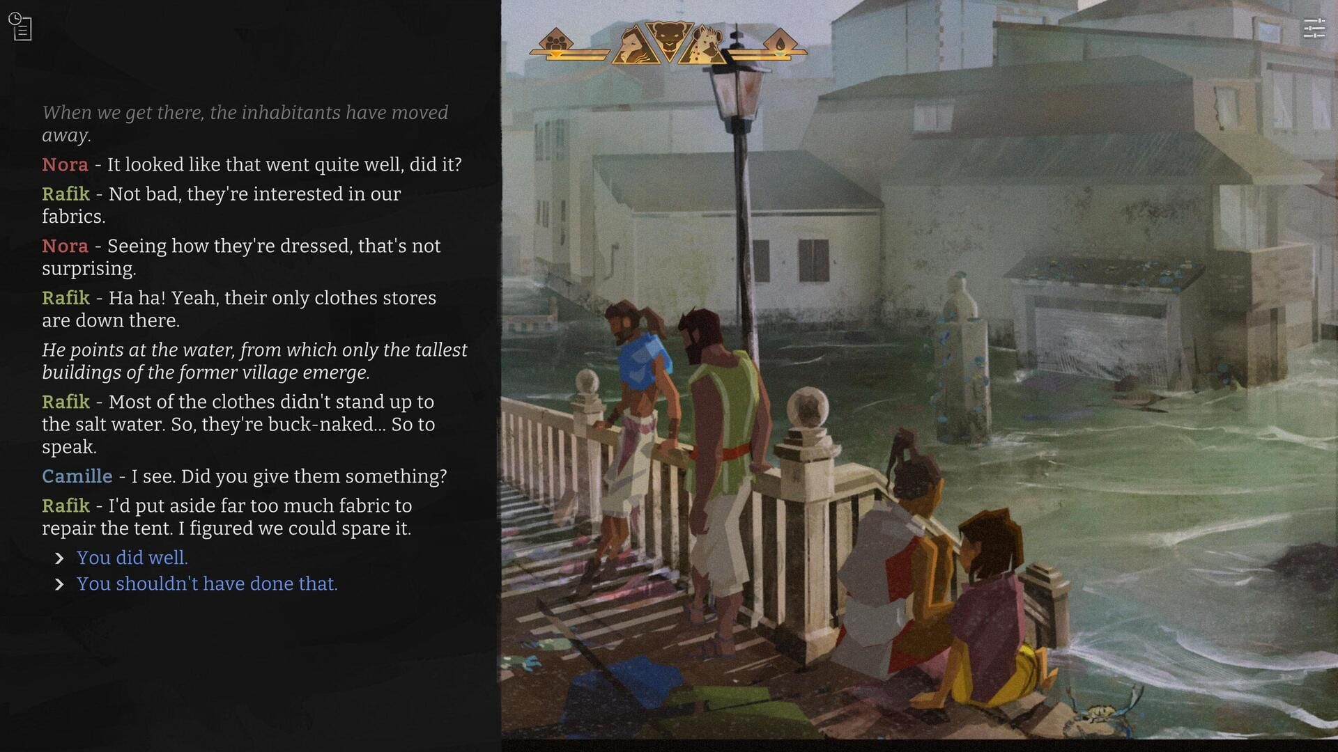 Screenshot for End of Lines