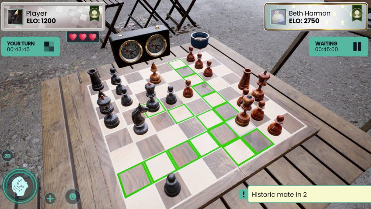Screenshot for The Queen's Gambit Chess