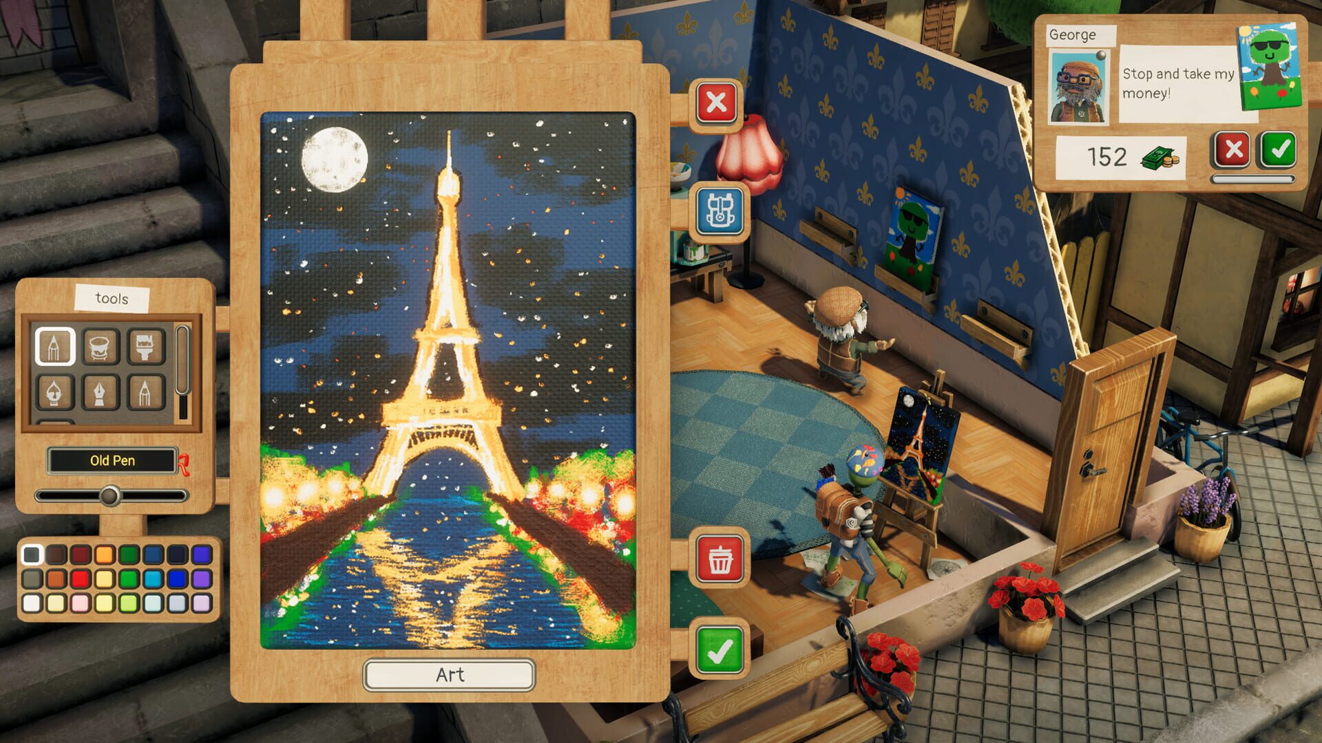 Screenshot for Passpartout 2: The Lost Artist