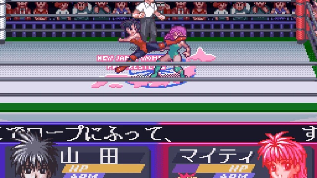 Screenshot for Bishoujo Wrestler Retsuden: Blizzard Yuki Rannyuu!!