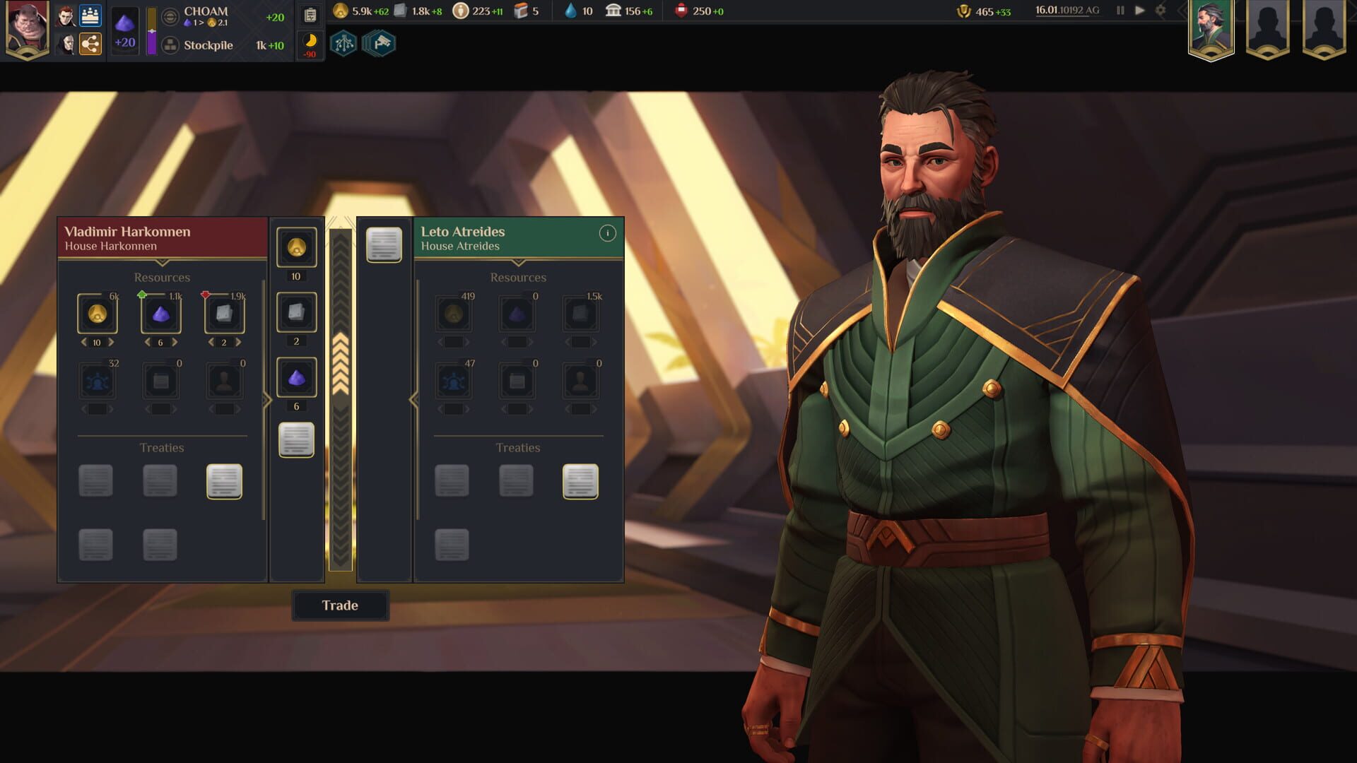 Screenshot for Dune: Spice Wars
