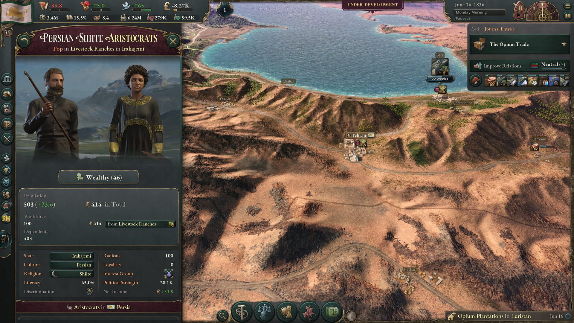 Screenshot for Victoria 3